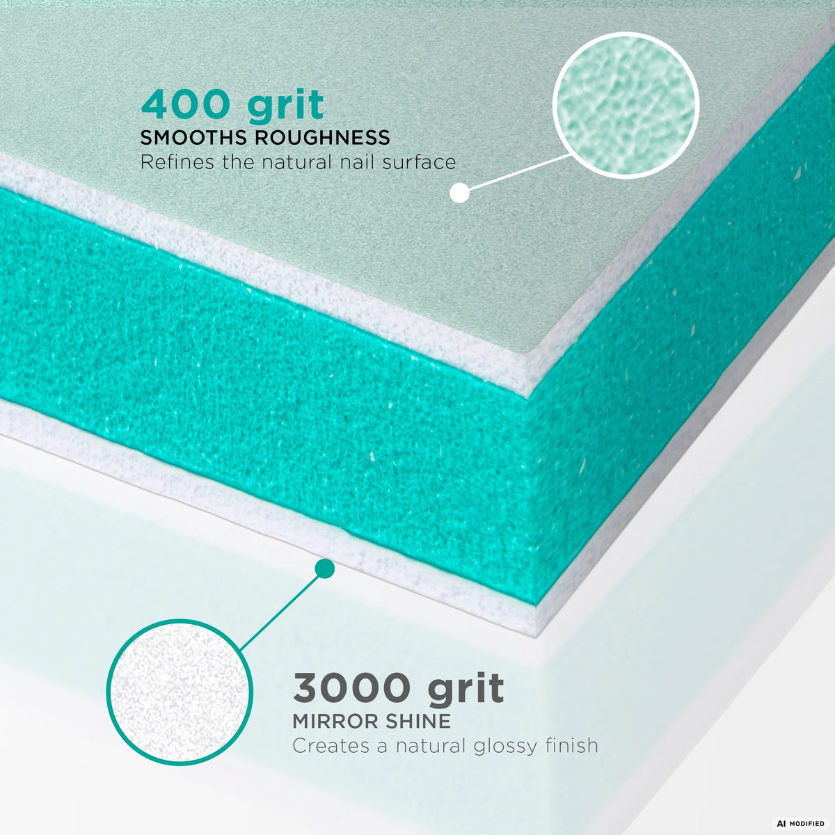 STALEKS EXPERT 51m Blok polerski prostokątny 400/3000 grit - 50 sztuk