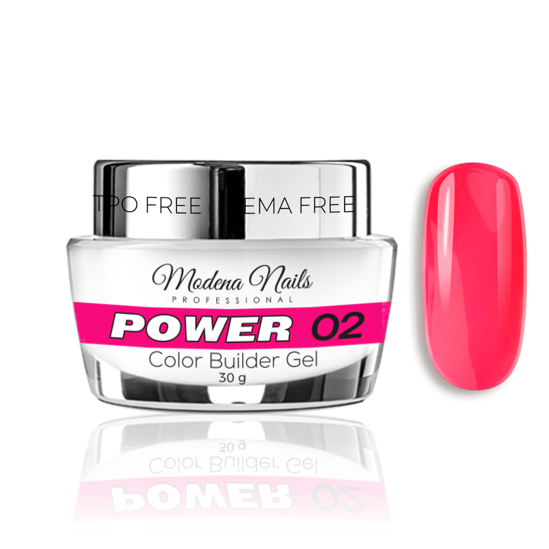 POWER Color Builder Gel 30g - 02 - Modena Nails Shop
