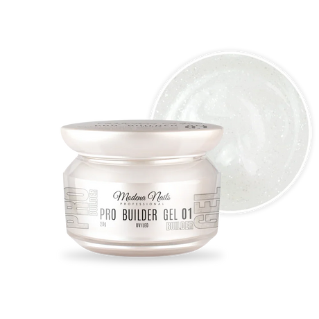Pro Builder Gel - 01 - żel budujący z tiksotropią