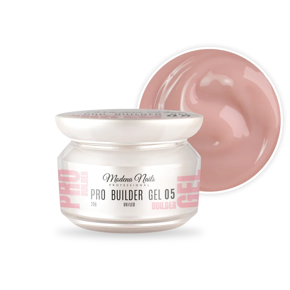 Żel budujący z tiksotropią naturalny cover - Pro Builder Gel - 05