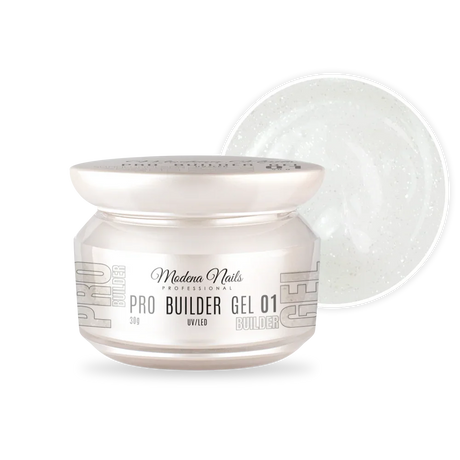 Pro Builder Gel - 01 - żel budujący z tiksotropią