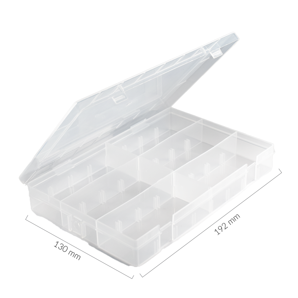 Pudełko plastikowe puste