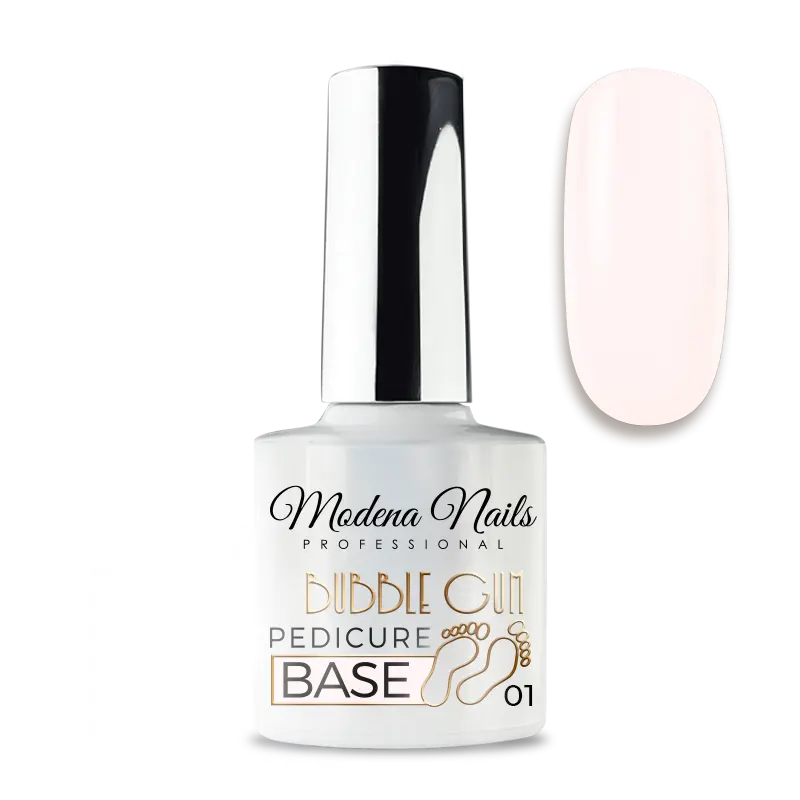 Pedicure Base Bubble Gum - 01 - Modena Nails