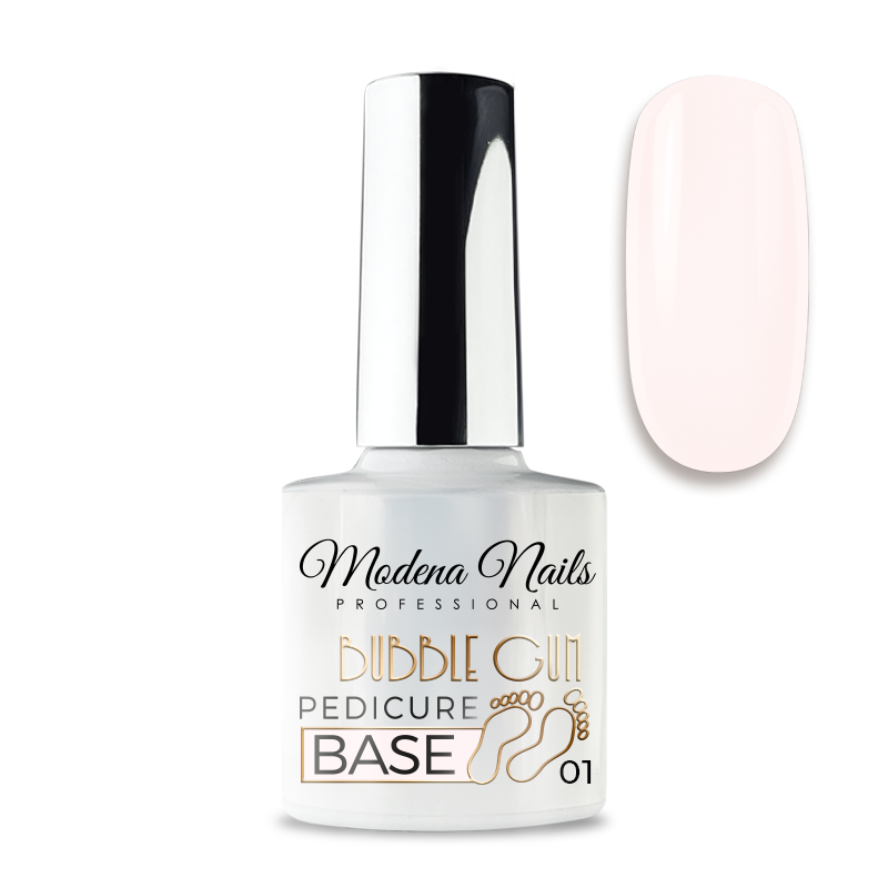 Pedicure Base Bubble Gum - 01 - Modena Nails Shop