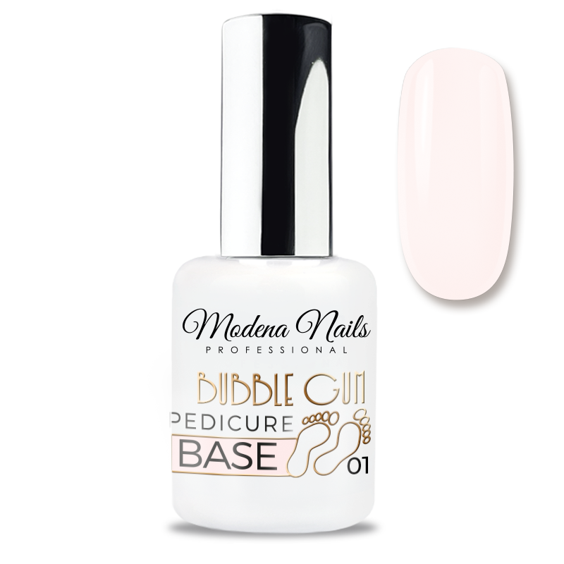 Pedicure Base Bubble Gum - 01 - Modena Nails Shop
