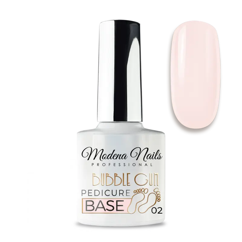 Pedicure Base Bubble Gum - 02 - Modena Nails