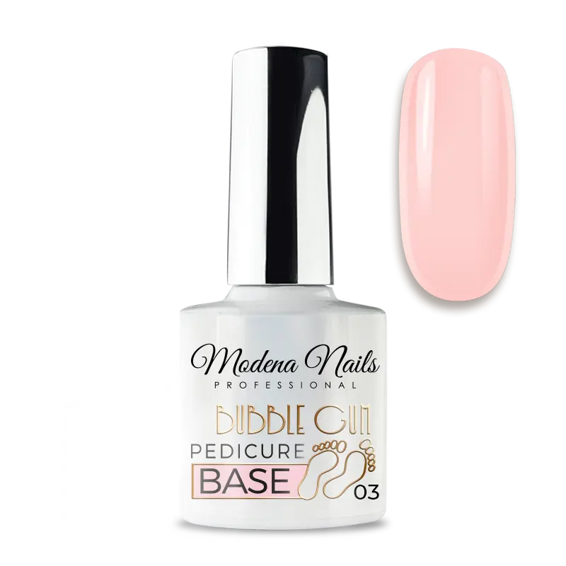 Pedicure Base Bubble Gum - 03 - Modena Nails