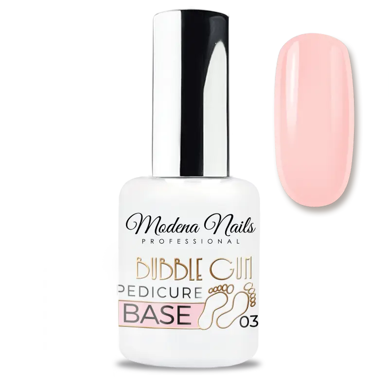 Pedicure Base Bubble Gum - 03 - Modena Nails