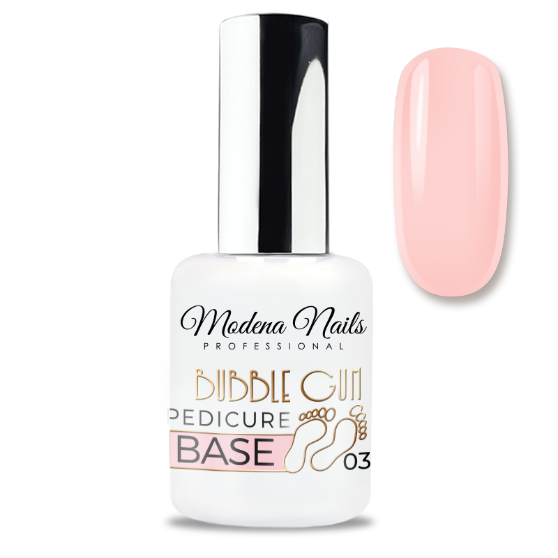 Pedicure Base Bubble Gum - 03 - Modena Nails Shop