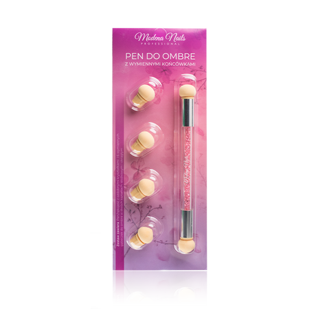 Pen Do Ombre z Wymiennymi Końcówkami - Modena Nails