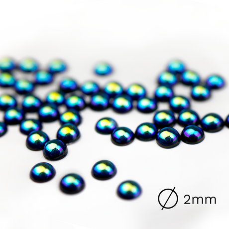 Perełki Nail Art - Black - Modena Nails Shop