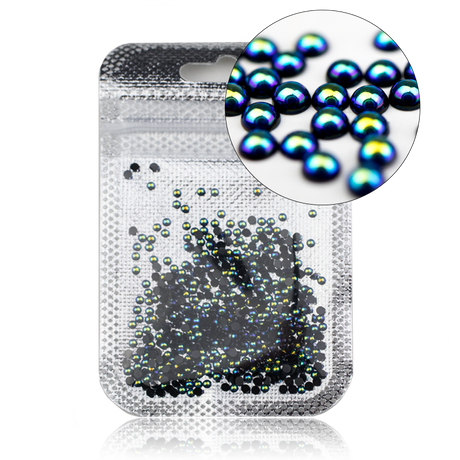 Perełki Nail Art - Black - Modena Nails Shop