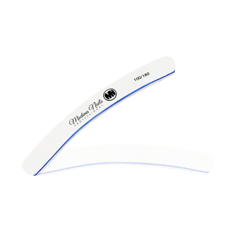 Pilnik Banan Biały 100/180 - Modena Nails