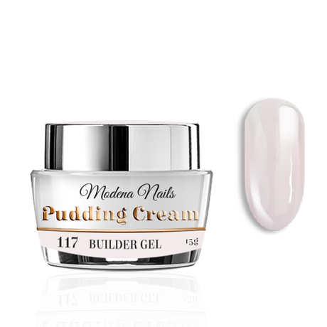 Pudding Cream Builder Gel - 117 - Modena Nails