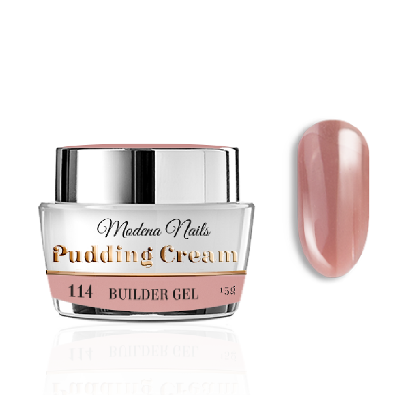 Pudding Cream Builder Gel 15g - 114 - Modena Nails