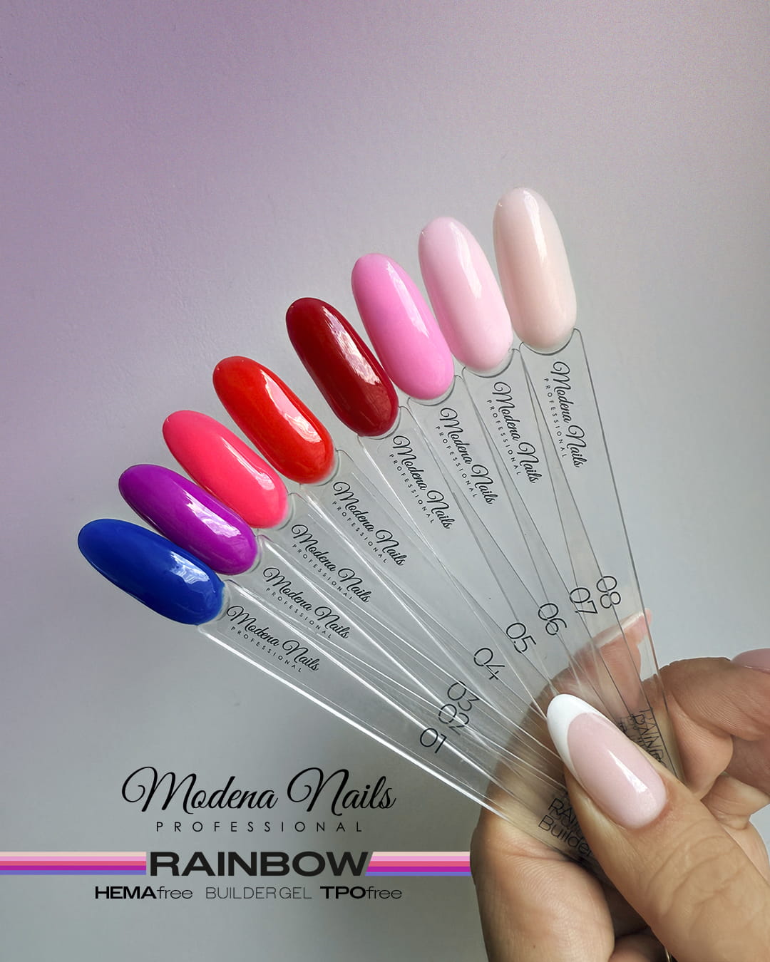 RAINBOW Builder Gel 30g - 02 - Modena Nails Shop