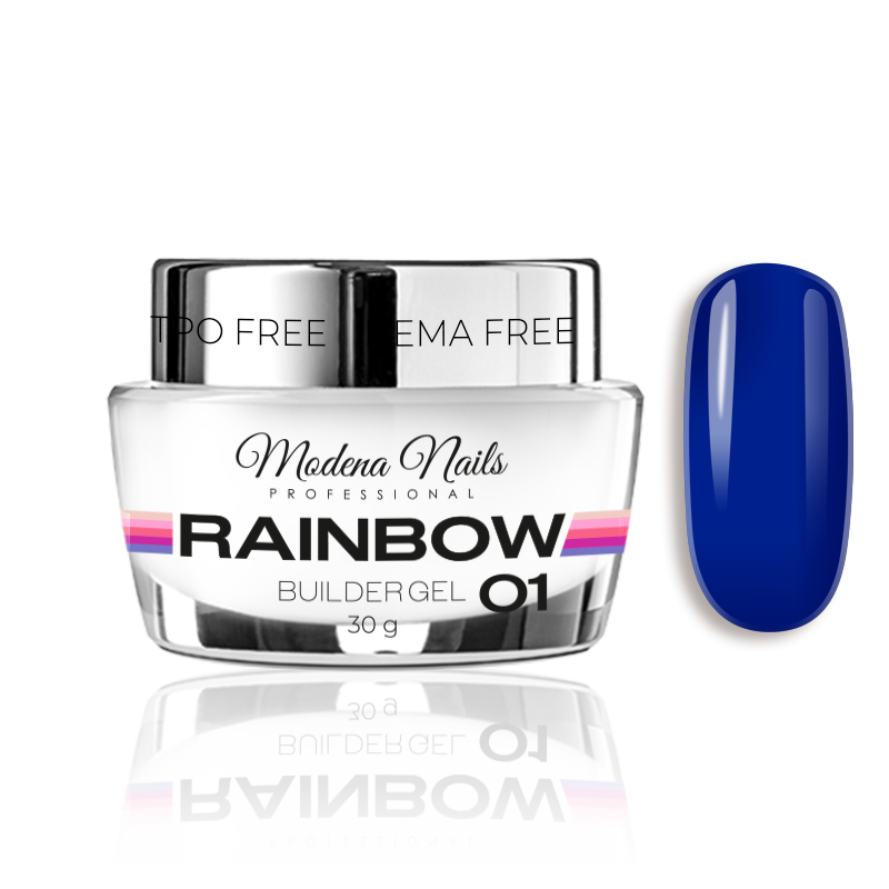 RAINBOW Builder Gel 30g - 01 - Modena Nails Shop