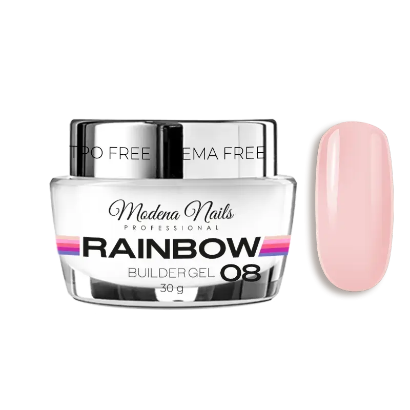 RAINBOW Builder Gel 30g - 08 - Modena Nails