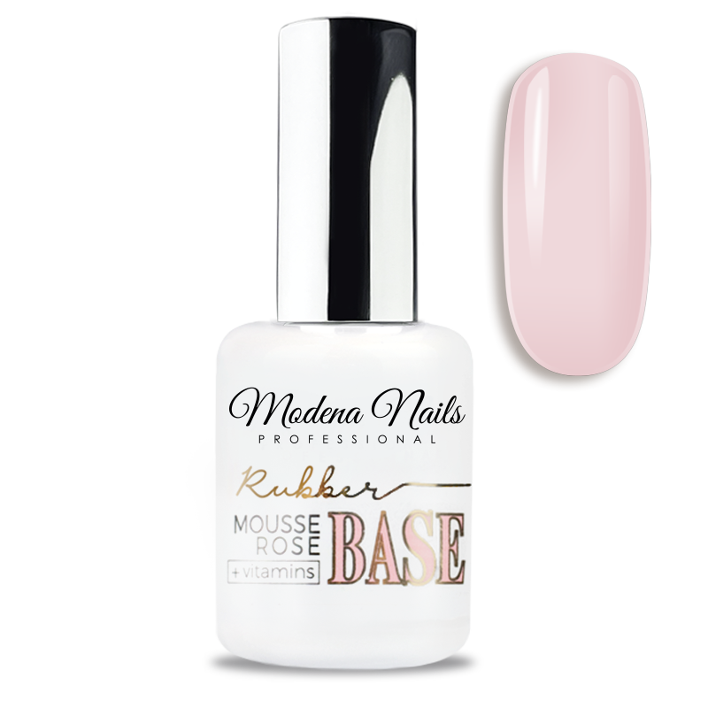 Rubber Base + Vitamins - Mousse Rose 15ml