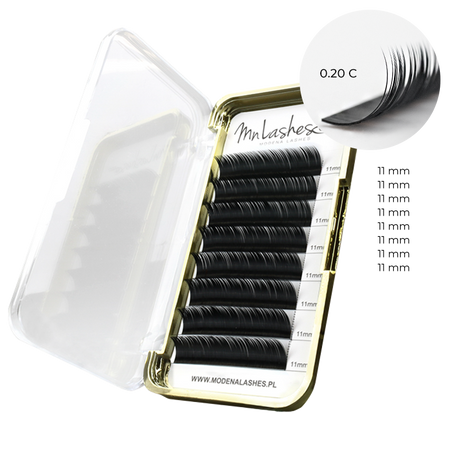 Rzęsy SILK uzupełnienia ( C ) - Modena Nails Shop