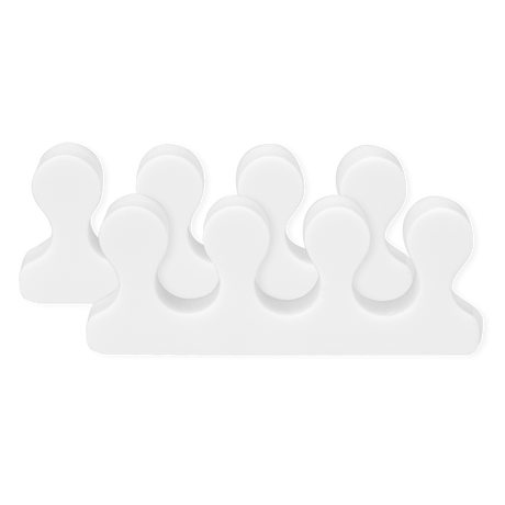 Separatory Do Pedicure Białe - 4 komplety - Modena Nails