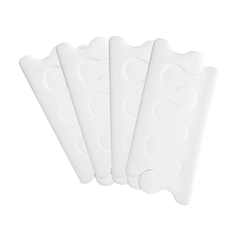 Separatory Do Pedicure Białe - 4 komplety - Modena Nails