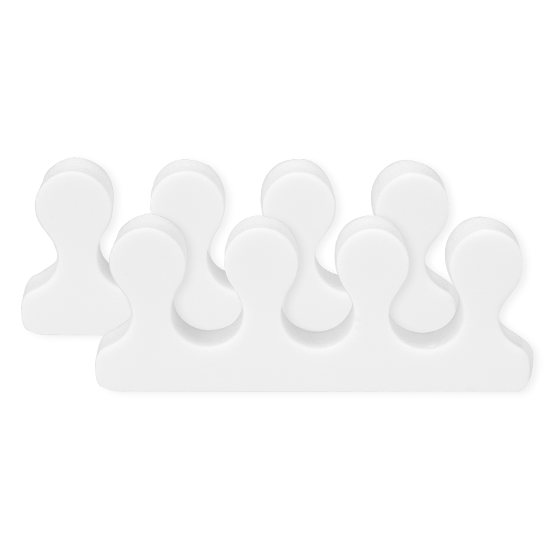 Separatory Do Pedicure Białe - 4 komplety - Modena Nails Shop