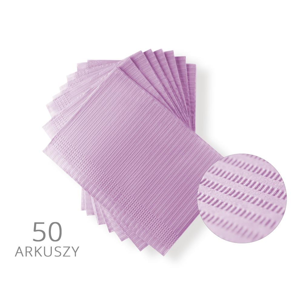 Serwety podfoliowane w arkuszach 50 szt - Modena Nails