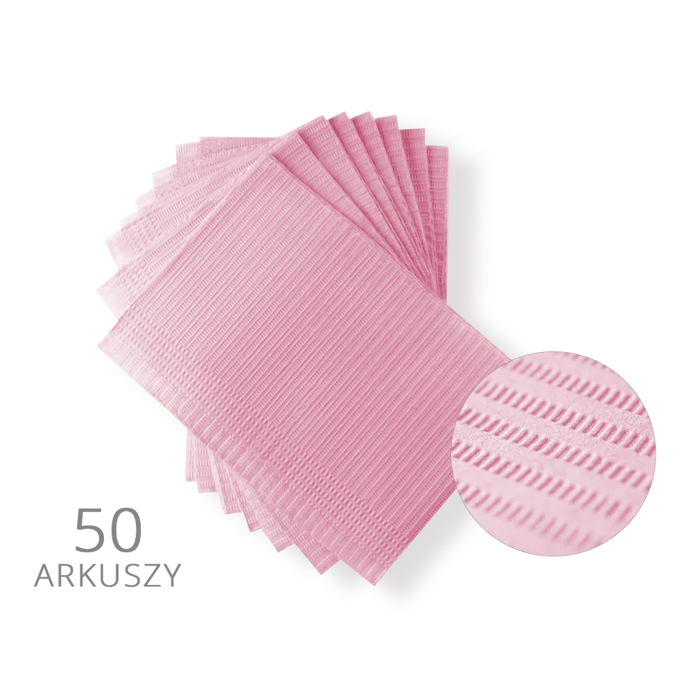 Serwety podfoliowane w arkuszach 50 szt - Modena Nails
