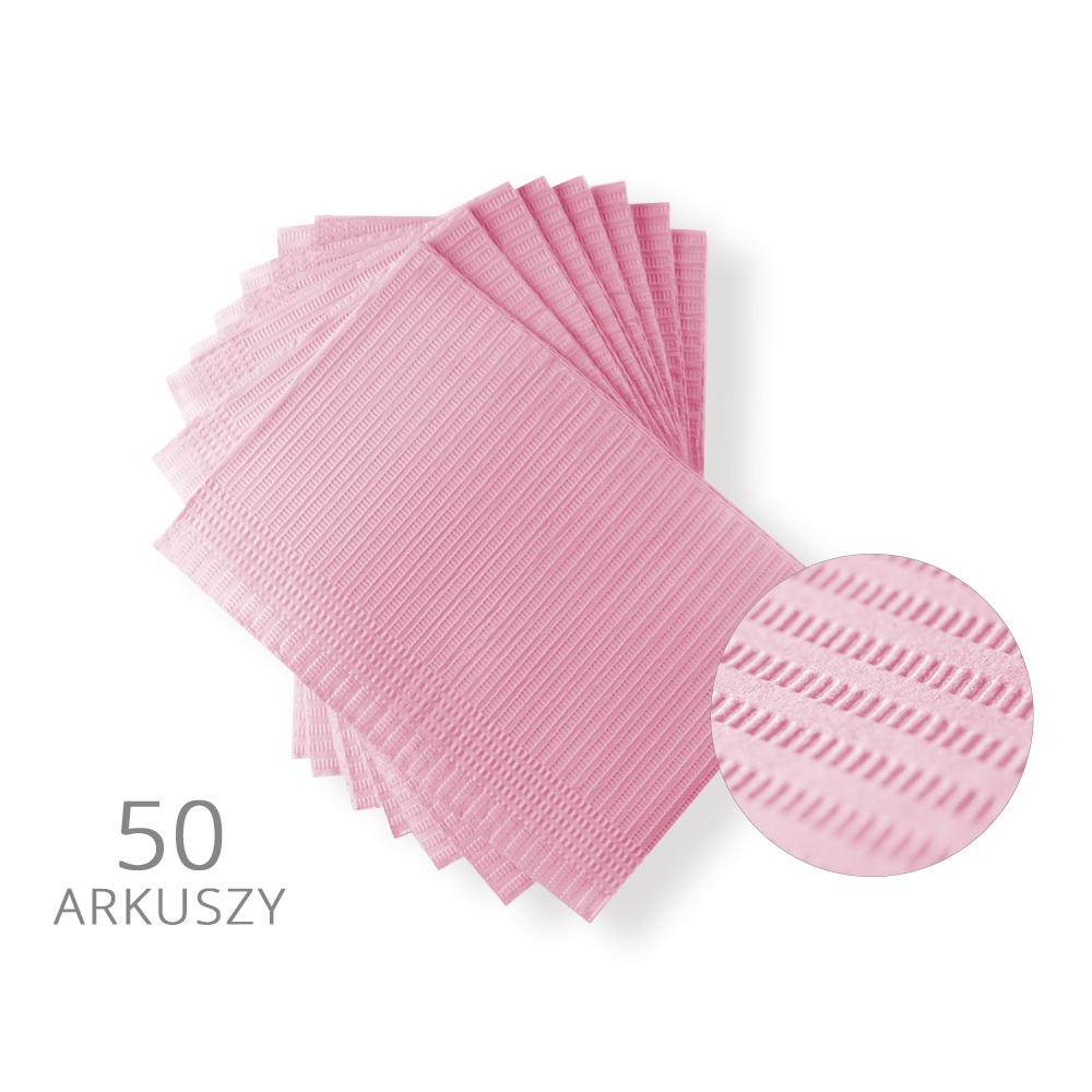 Serwety podfoliowane w arkuszach 50 szt - Modena Nails