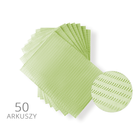 Serwety podfoliowane w arkuszach 50 szt - Modena Nails