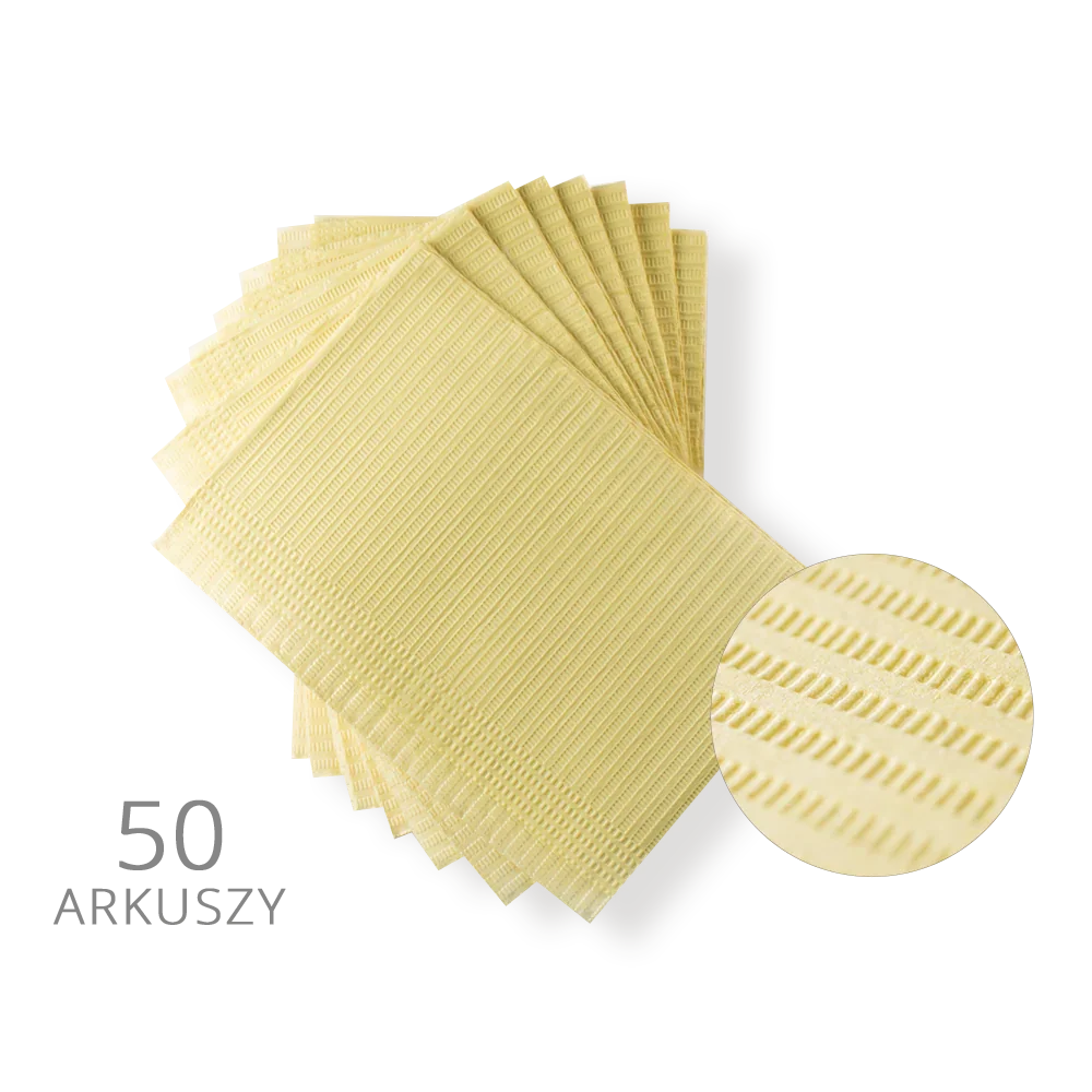 Serwety podfoliowane w arkuszach 50 szt - Modena Nails