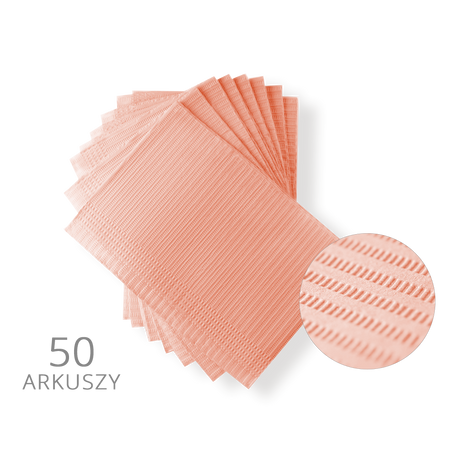Serwety podfoliowane w arkuszach 50 szt - Modena Nails Shop