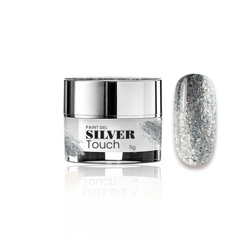 Silver Touch Paint Gel 5g - Modena Nails