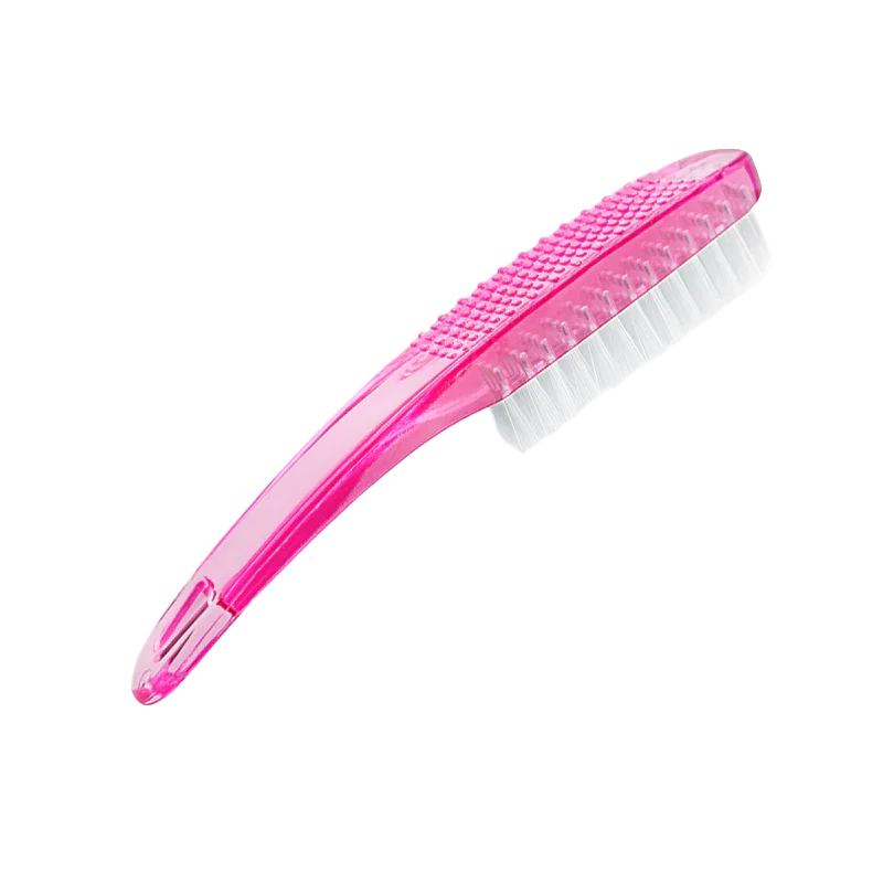 Szczoteczka Do Odpylania Z Rączką - Różowa - Modena Nails