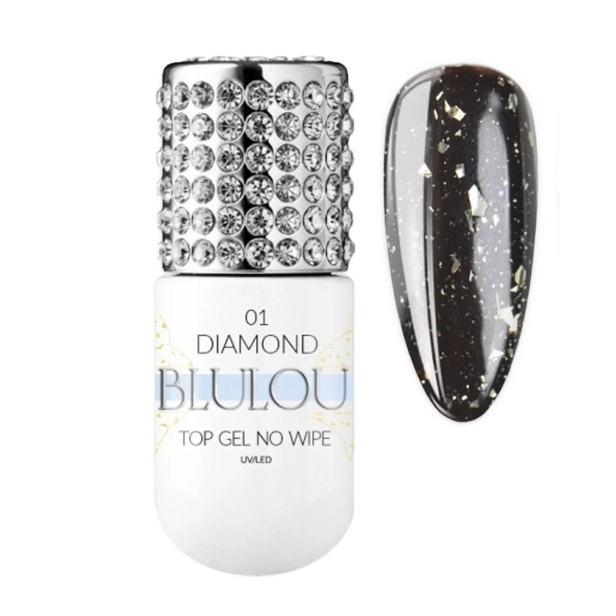 Diamond Top Gel no wipe 9 мл - 01