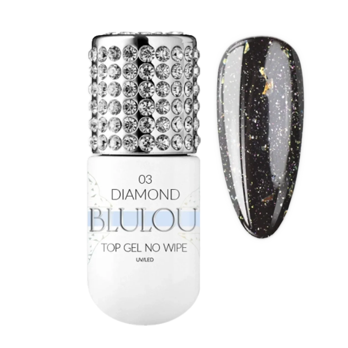 Diamond Top Gel no wipe 9 мл - 03