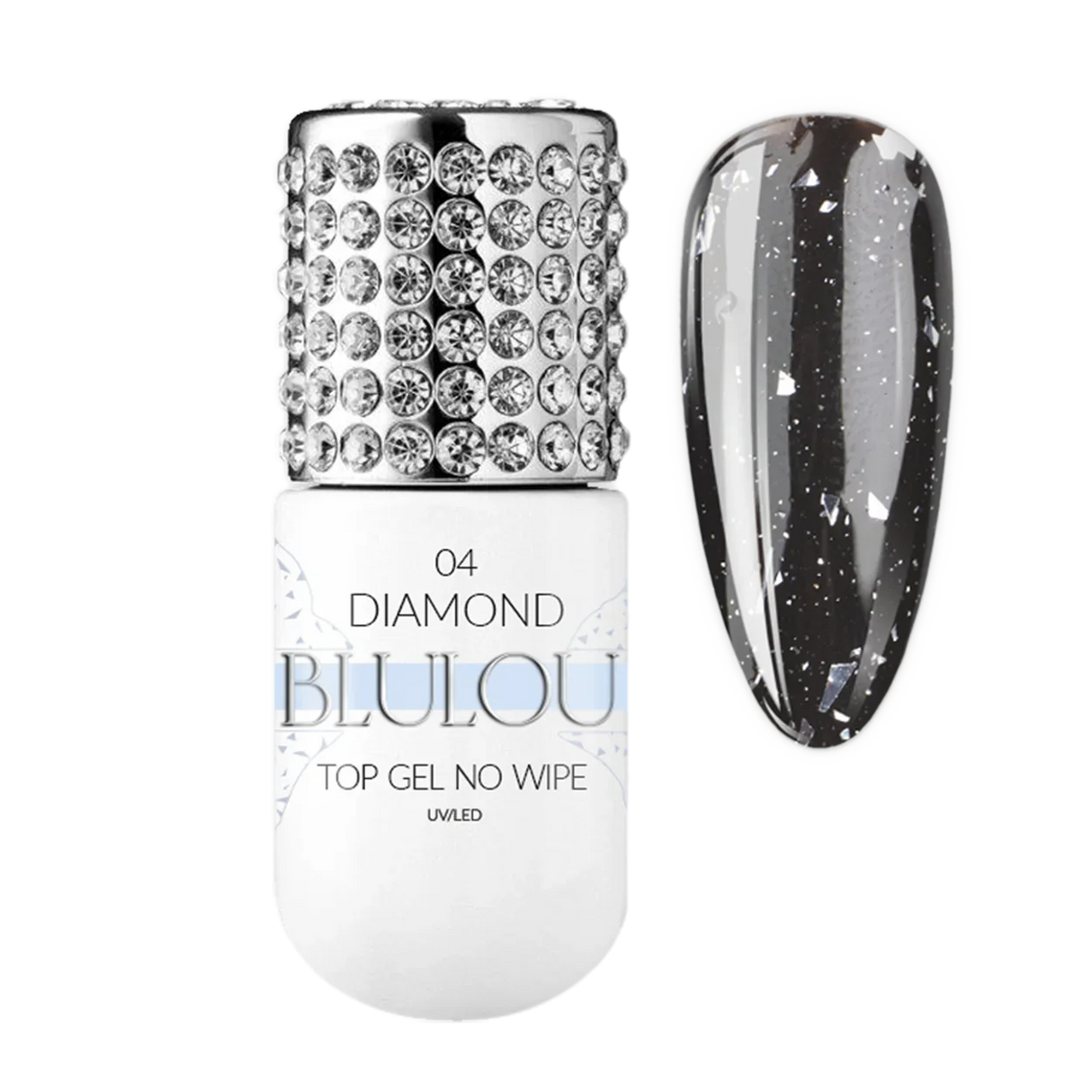 Diamond Top Gel no wipe 9 мл - 04