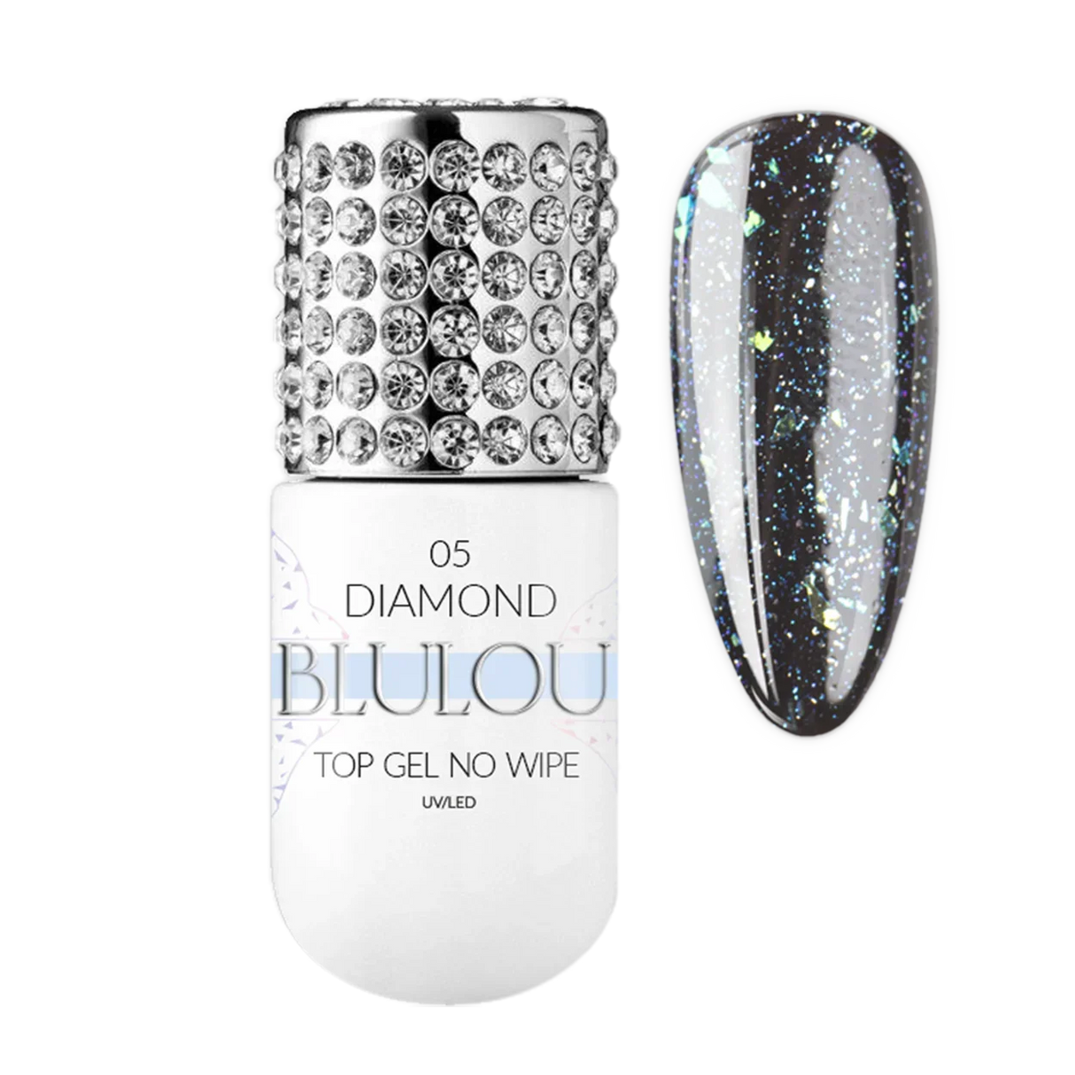 Diamond Top Gel no wipe 9 мл - 05