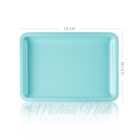 Tacka Na Narzędzia Prostokątna - Blue - Modena Nails Shop