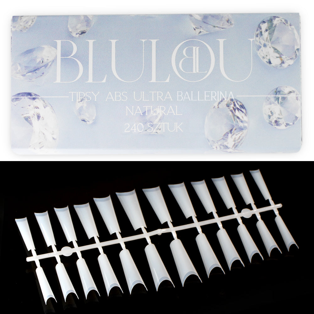 Tipsy ABS Ultra Ballerina NATURAL 240 sztuk - Modena Nails