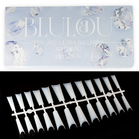 Tipsy ABS Ultra Ballerina NATURAL 240 sztuk - Modena Nails