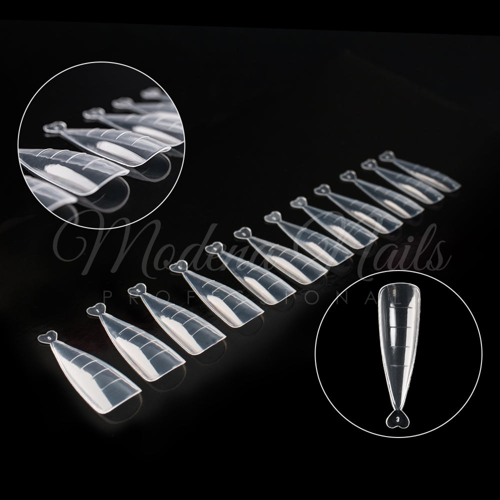 Tipsy Dual / Górne formy 120 szt - 02 - Modena Nails Shop