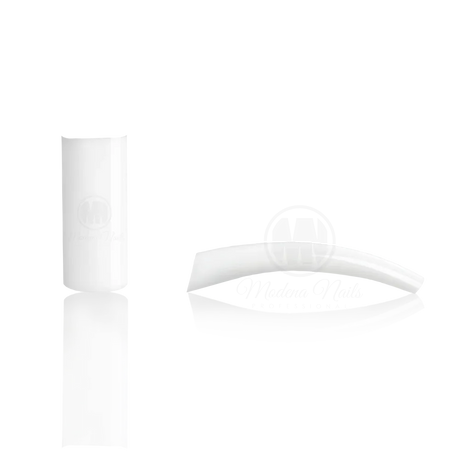 Tipsy French White 500szt w Pudełku Krótka Kieszonka - Modena Nails