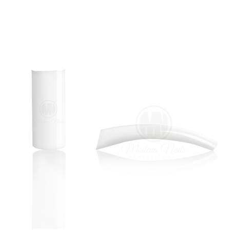 Tipsy French White 500szt w Pudełku Krótka Kieszonka - Modena Nails Shop