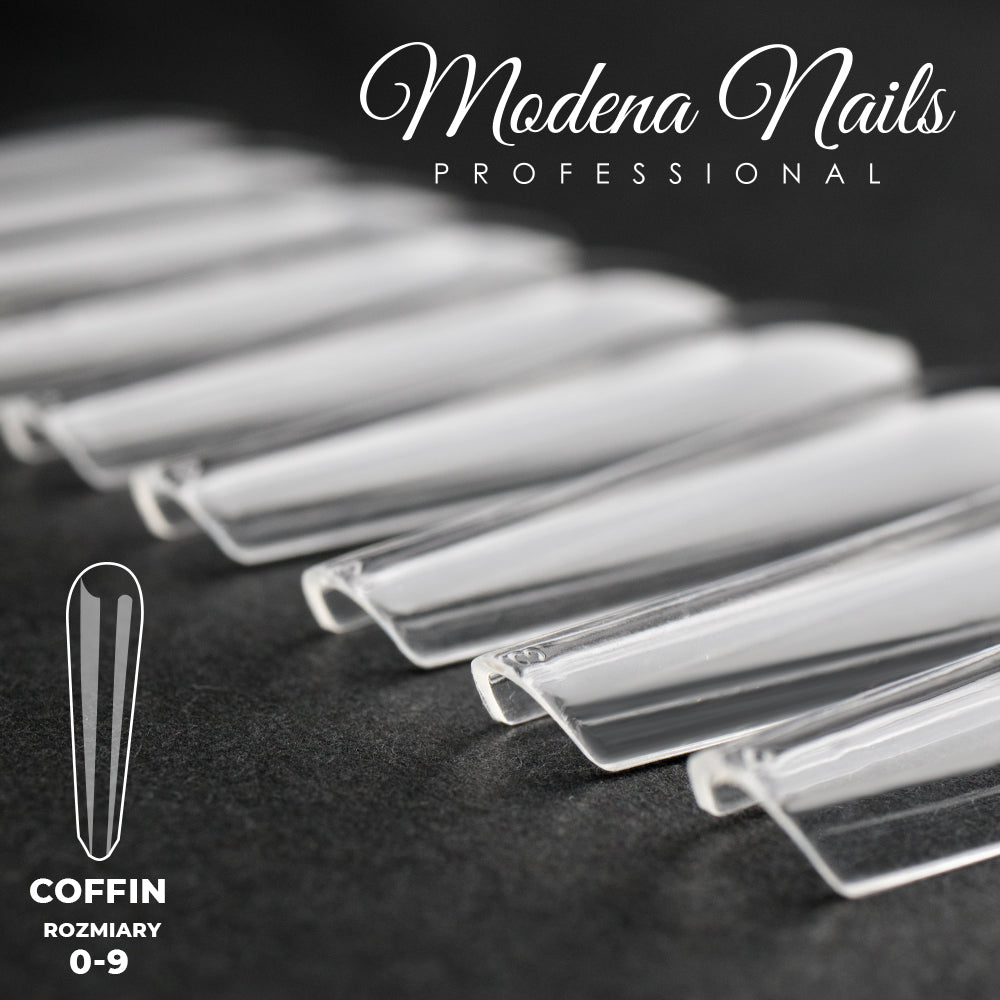 Tipsy Quick Step Salon COFFIN - 360 sztuk - Modena Nails