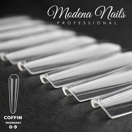 Tipsy Quick Step Salon COFFIN - 360 sztuk - Modena Nails Shop