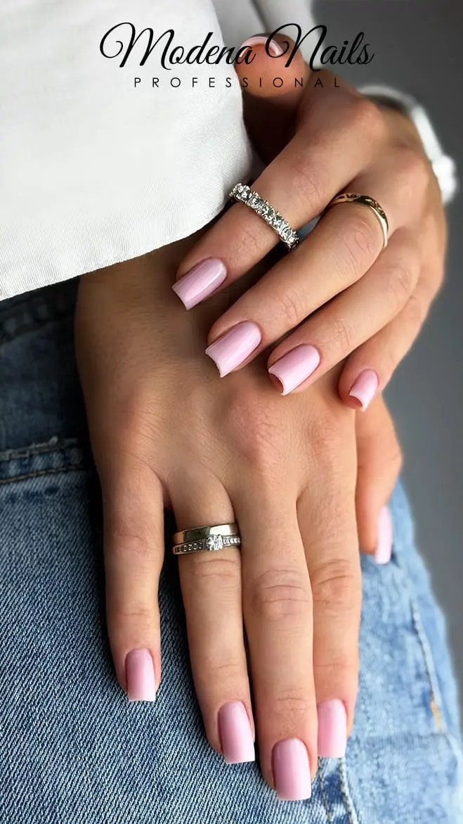 Top Glow Non Wipe 7,3ml - Bare Blush - Modena Nails