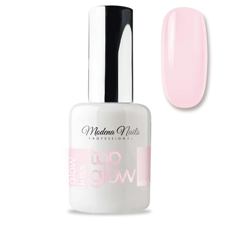 Top Glow Non Wipe 7,3ml - Glow Kiss - Modena Nails