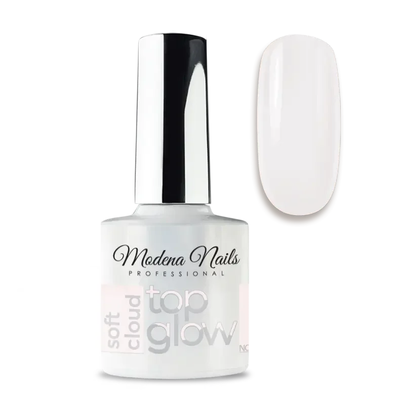 Top Glow Non Wipe 7,3ml - Soft Cloud - Modena Nails